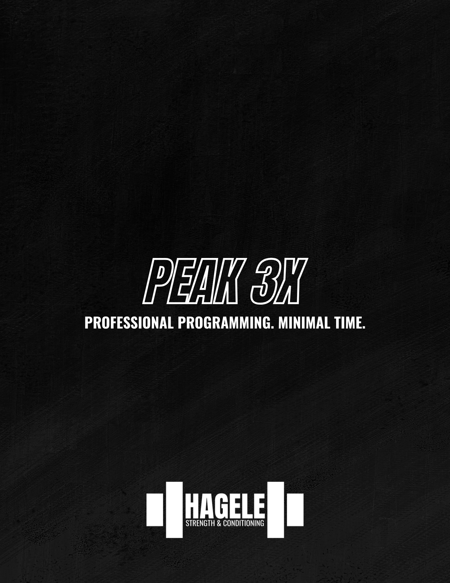 PEAK 3X sample slide 9